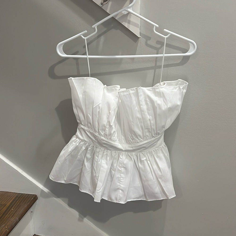 Pants Store Tube Top, Size M